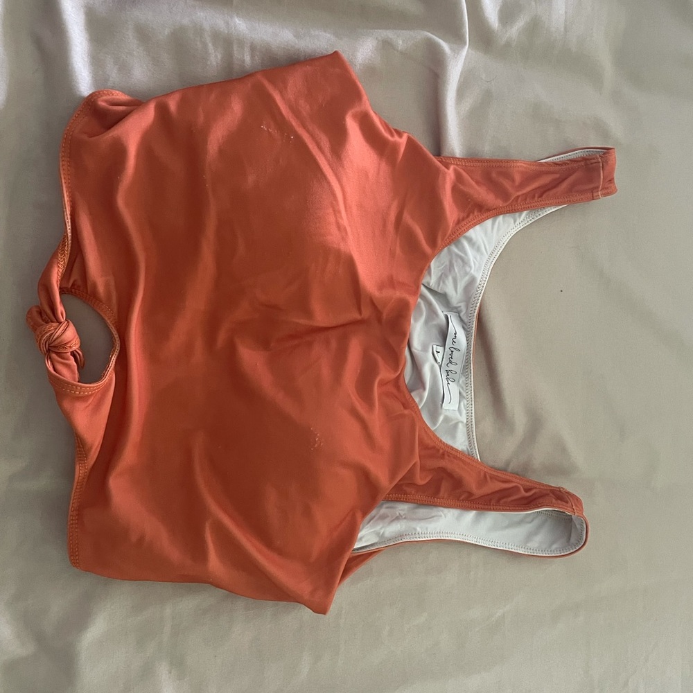 🍊One Loved Babe High Bikini Top